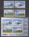 South Georgia + Sth Sandwich Is 2007 Anniv Liberation Set + MS Used SG435-MS439