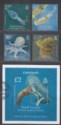 South Georgia + Sth Sandwich Is 2010 QEII Cephalopods Set + MS Used SG487-MS491