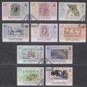 South Georgia + Sth Sandwich Is 2010 London Festival Stamps Set Used SG492-501