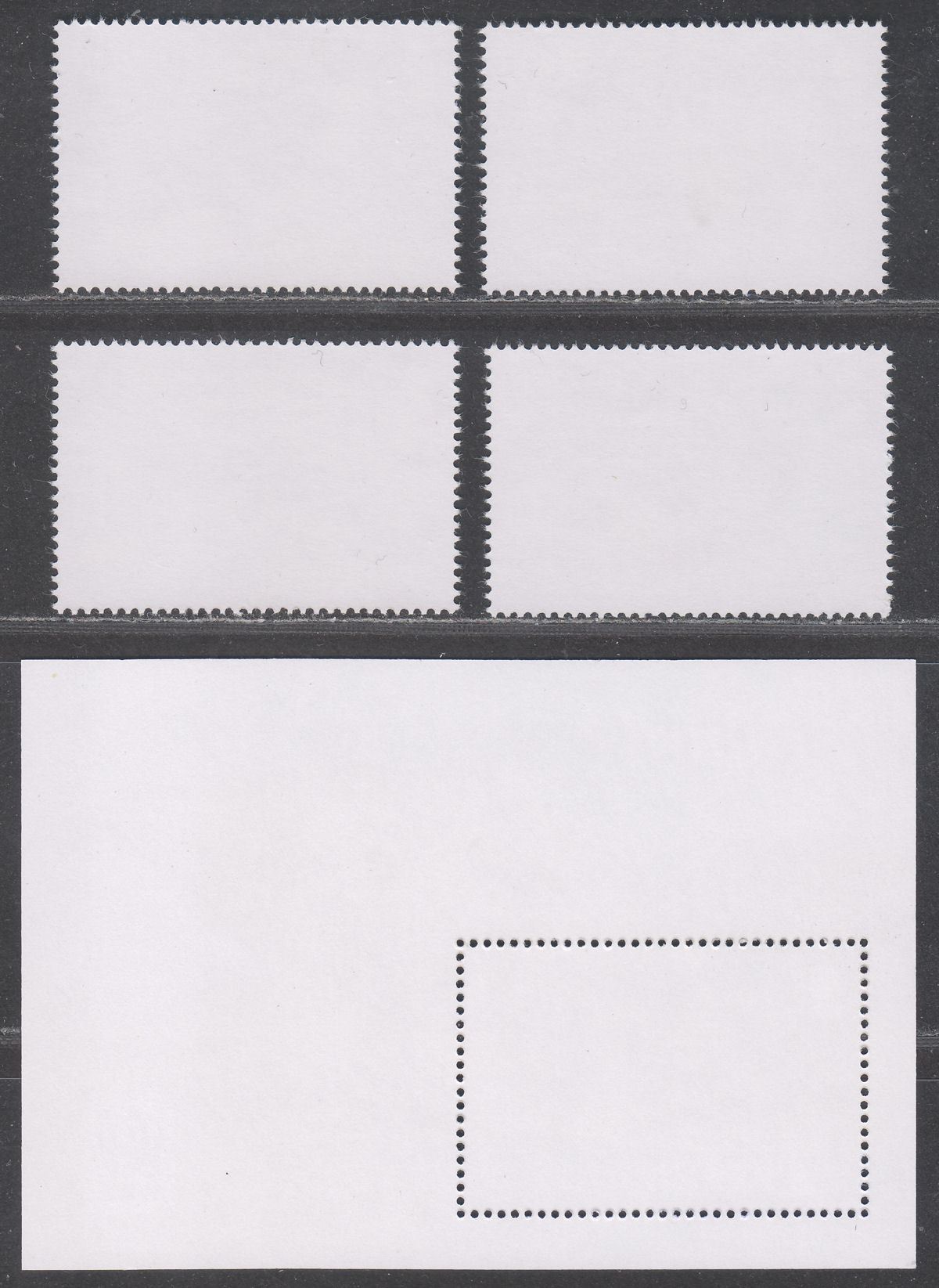 South Georgia + Sth Sandwich Is 2012 WWF Seabirds Set + MS Mint SG556-MS560