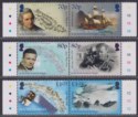 Click for more photos and details South Georgia + Sth Sandwich Is 2018 Mapping Set (3 Pairs) Mint SG701a 703a 705a