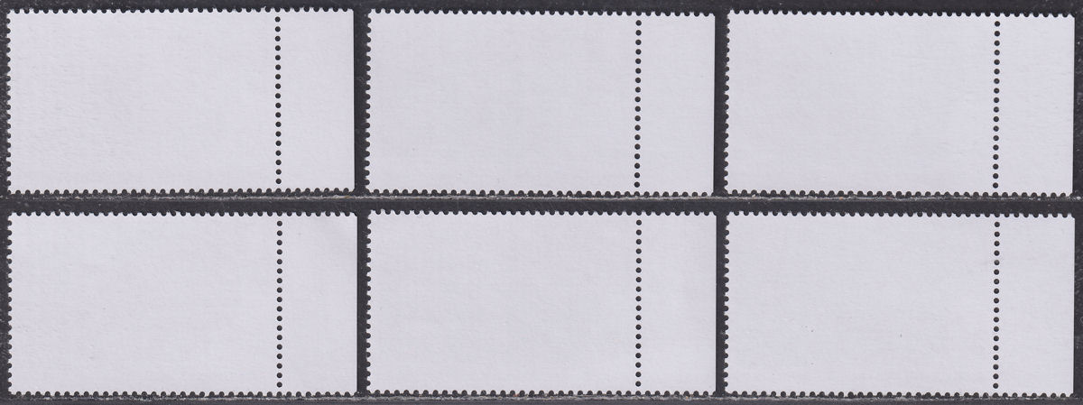 South Georgia + Sth Sandwich Is 2020 From the Air Set Mint SG744-749 cat £16