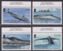 South Georgia + Sth Sandwich Is 2012 Blue Whale Set Mint SG566-569 cat £18