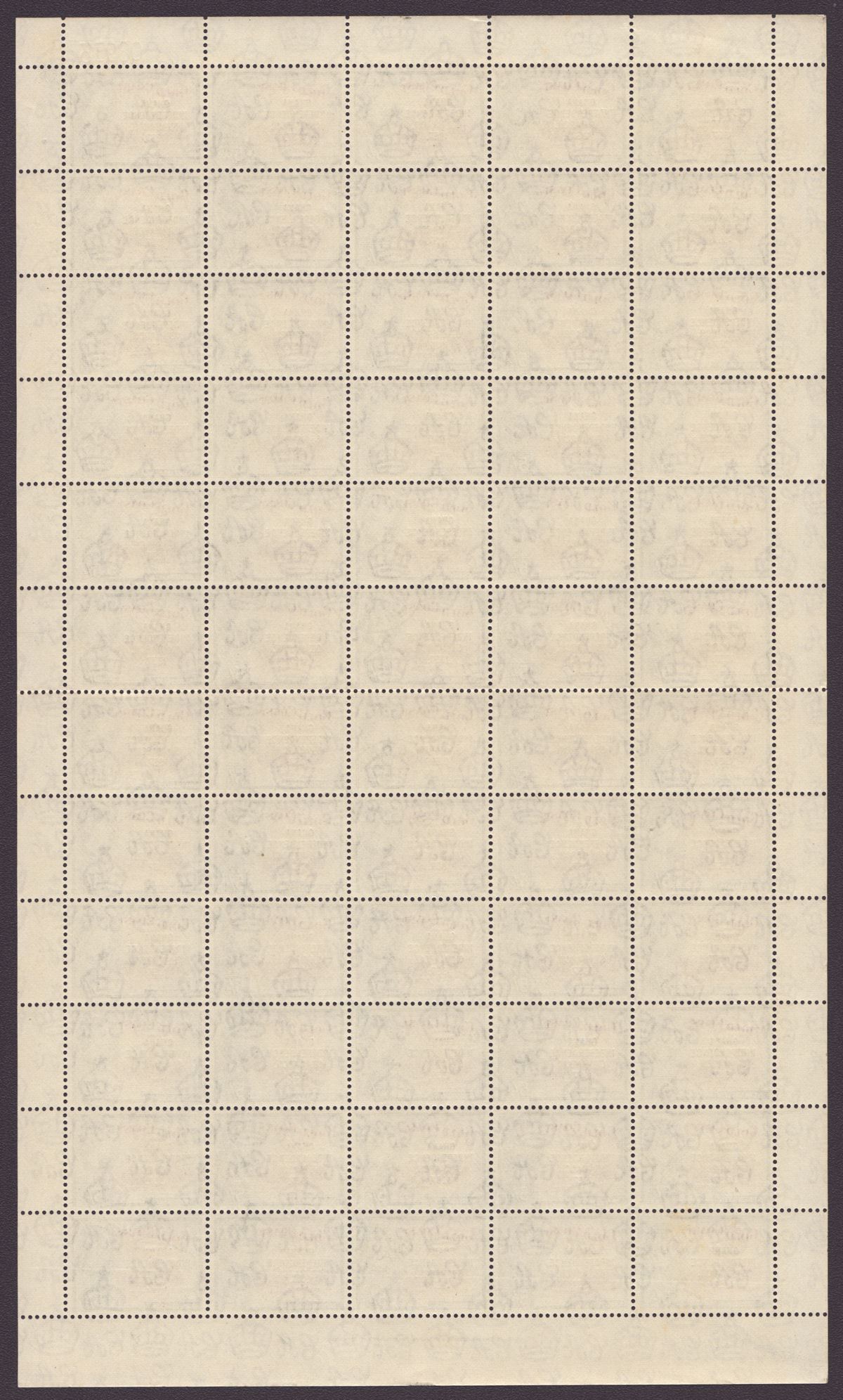 Ghana 1957 Independence Overprint 3d, 2sh, 5sh Full Sheets of 60 CTO Used