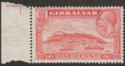 Gibraltar 1931 KGV Rock 1d Scarlet perf 13½x14 Mint SG110a