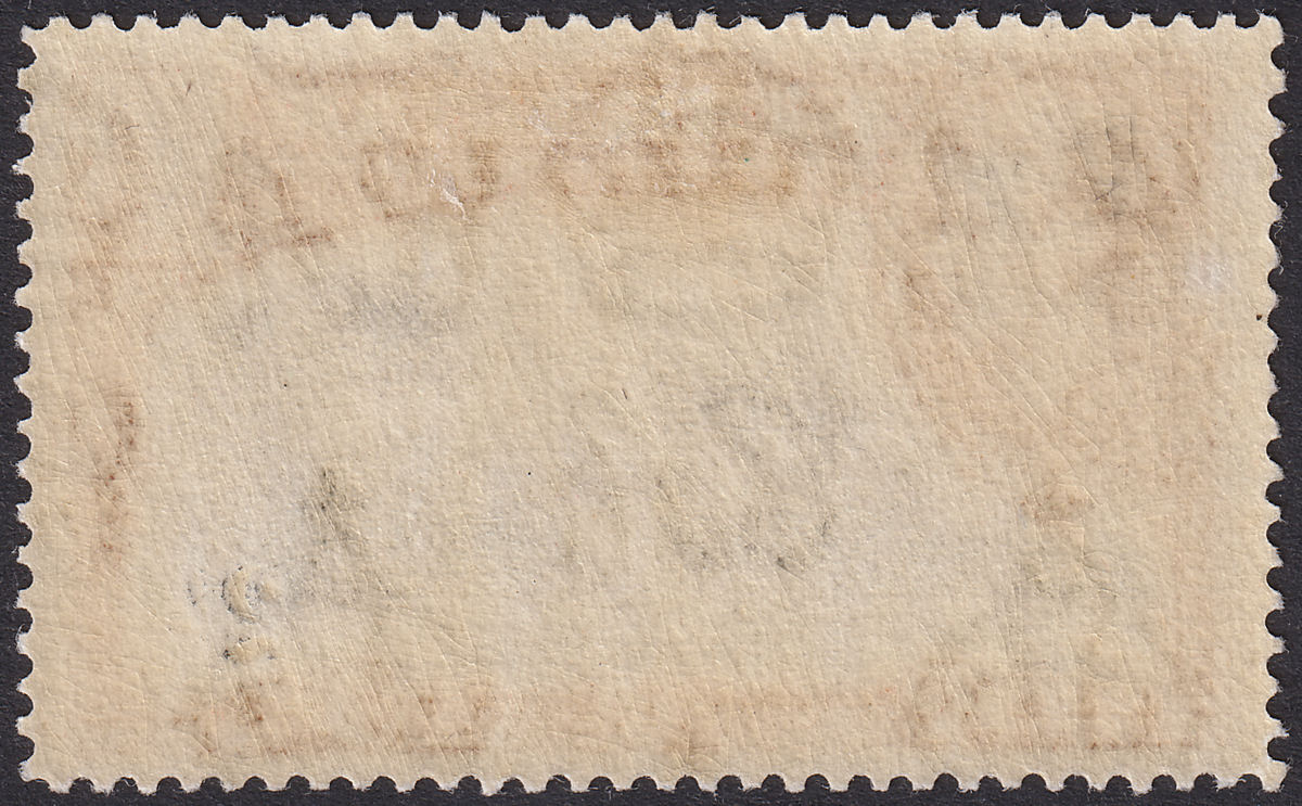 Gibraltar 1938 KGVI 2sh Black and Brown Perf 14 Mint SG128 cat £75