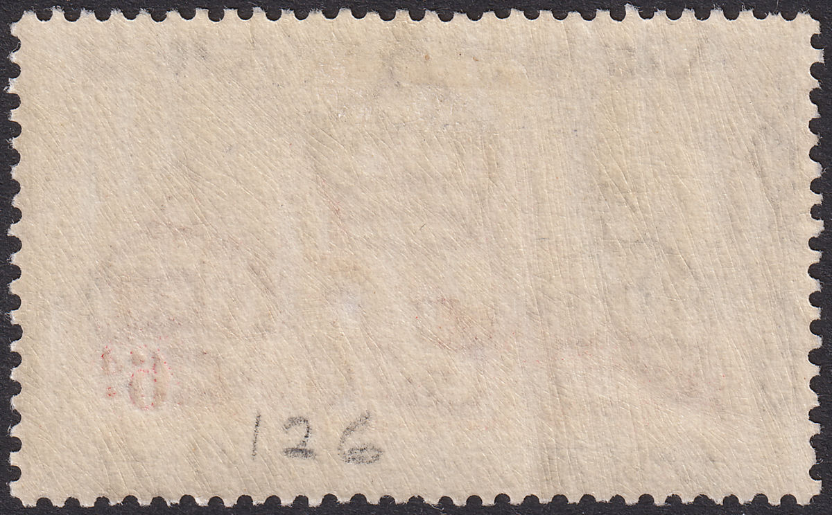 Gibraltar 1938 KGVI 6d Carmine and Grey-Violet Perf 13½ Mint SG126 cat £50