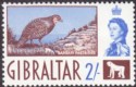 Click for more photos and details Gibraltar 1960 QEII 2sh Chocolate and Ultramarine Mint SG170 cat £20