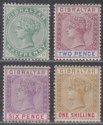 Click for more photos and details Gibraltar 1898 Queen Victoria Part Set to 1sh Mint cat £140