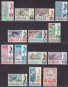 Click for more photos and details Gibraltar 1960 Queen Elizabeth II Set Used SG160-173 cat £60