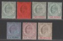 Click for more photos and details Gibraltar 1904 King Edward VII Set to 1sh Mint SG56-61