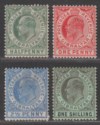 Click for more photos and details Gibraltar 1906-11 King Edward VII Part Set to 1sh Mostly Mint