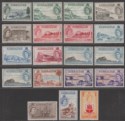 Click for more photos and details Gibraltar 1953 Queen Elizabeth II Set Mostly Mint SG145-158 cat £180 some w flts