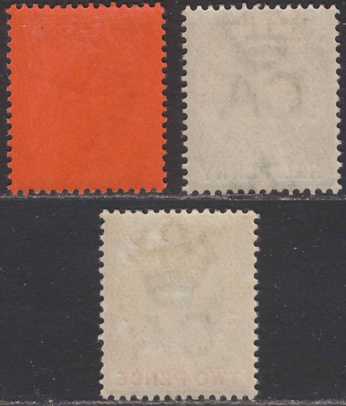 Gibraltar 1903 King Edward VII ½d, 1d, 2d Mint SG46-48 cat £84