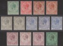 Click for more photos and details Gibraltar 1921 King George V Set to 1sh Mint SG89-98