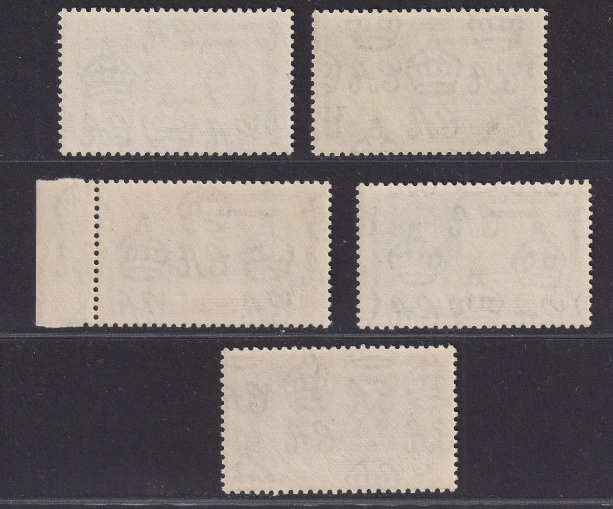 Gibraltar 1935 KGV Silver Jubilee Set Mint SG114-117 cat £35