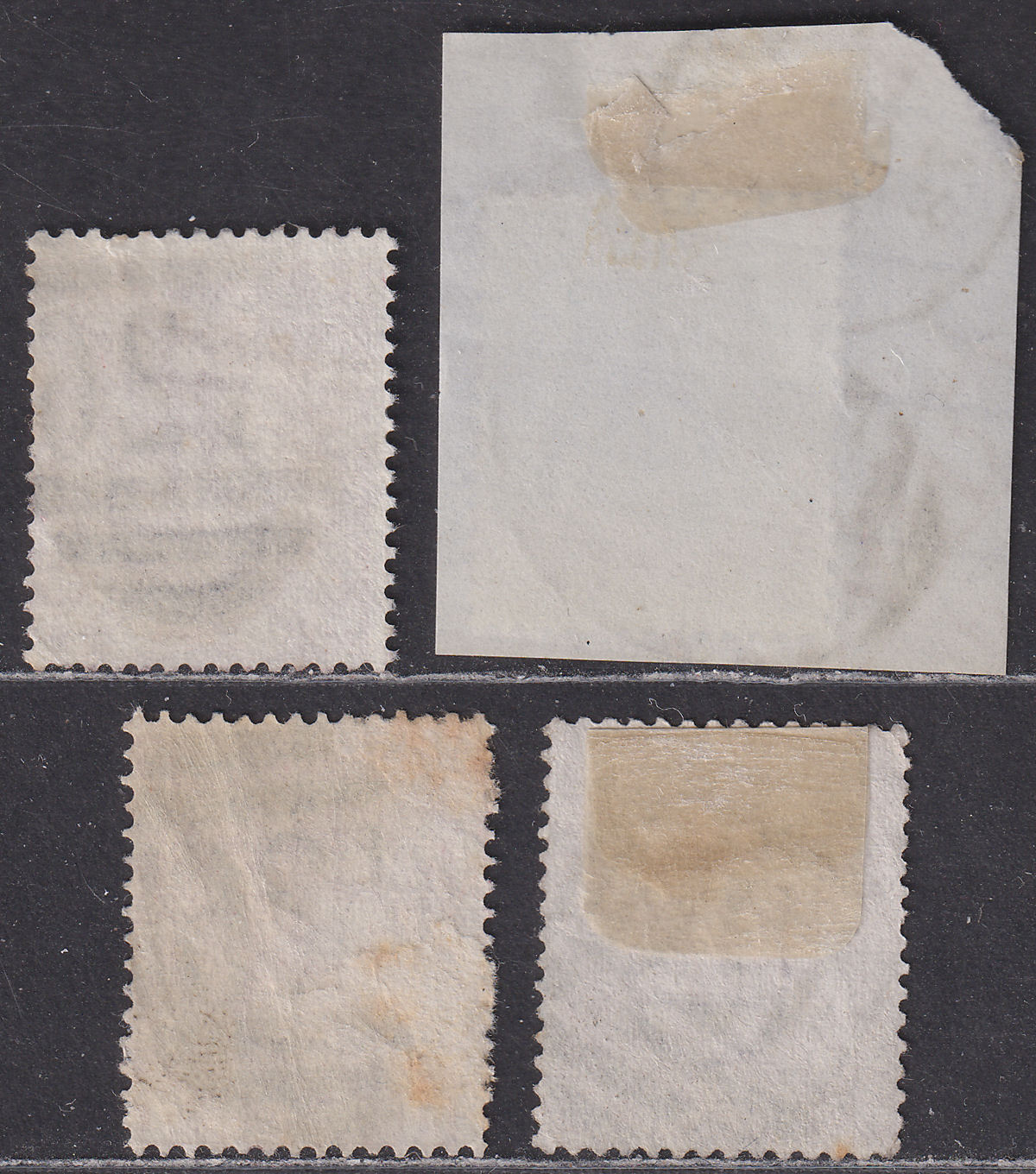 GB used Gibraltar 1876-79 QV 2½d Plates 12-15 Used with A26 Postmarks SG Z26
