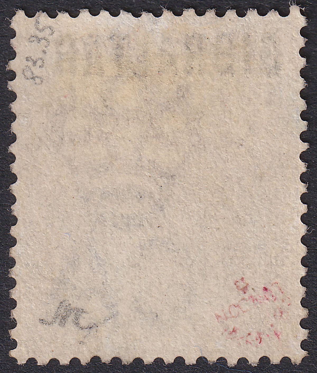Gibraltar 1886 QV Overprint on Bermuda 2d Purple-Brown Mint SG3 cat £140