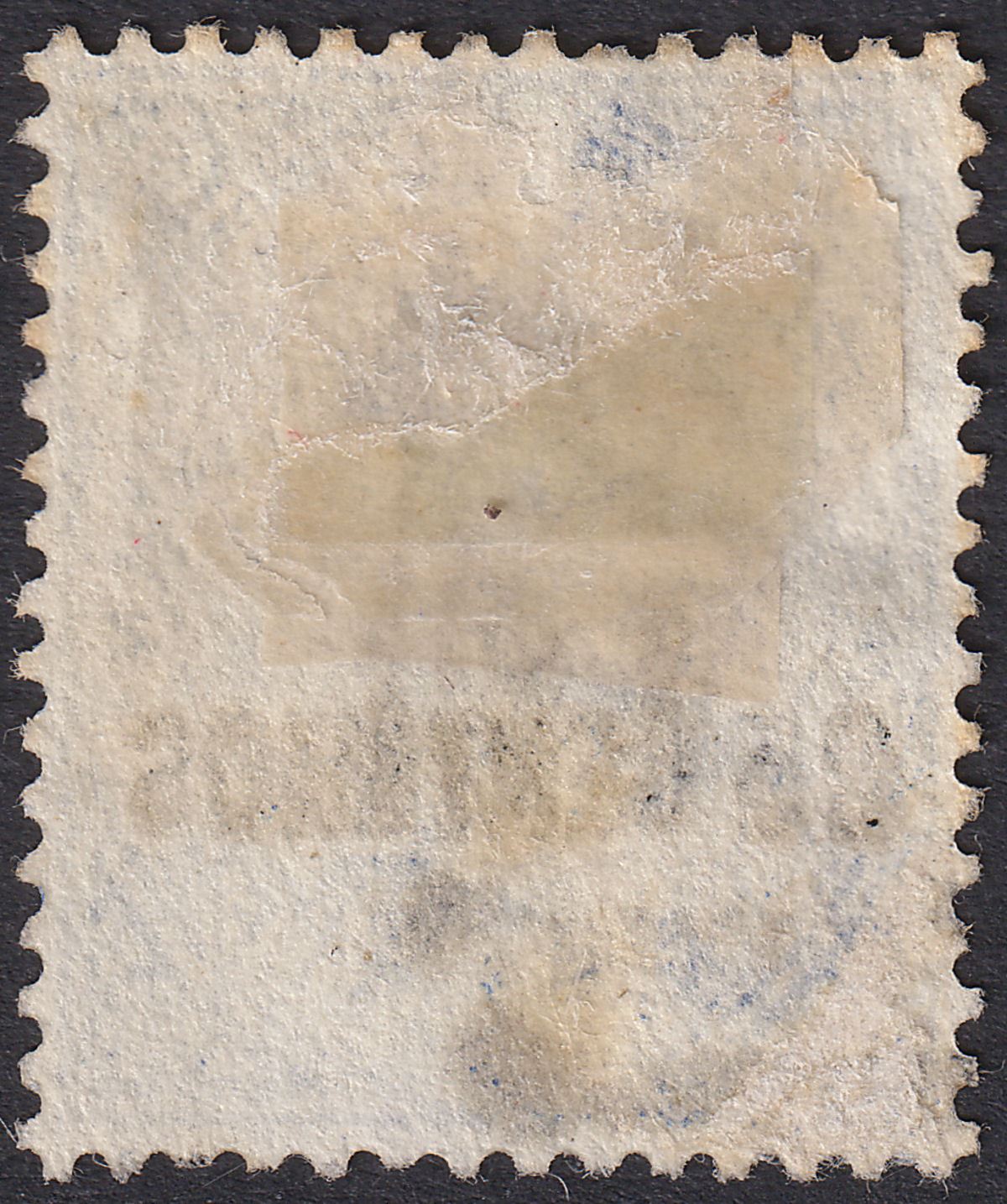 Gibraltar 1889 QV 25c Surcharge on 2½d Bright Blue Var Broken N Used SG18b c£100