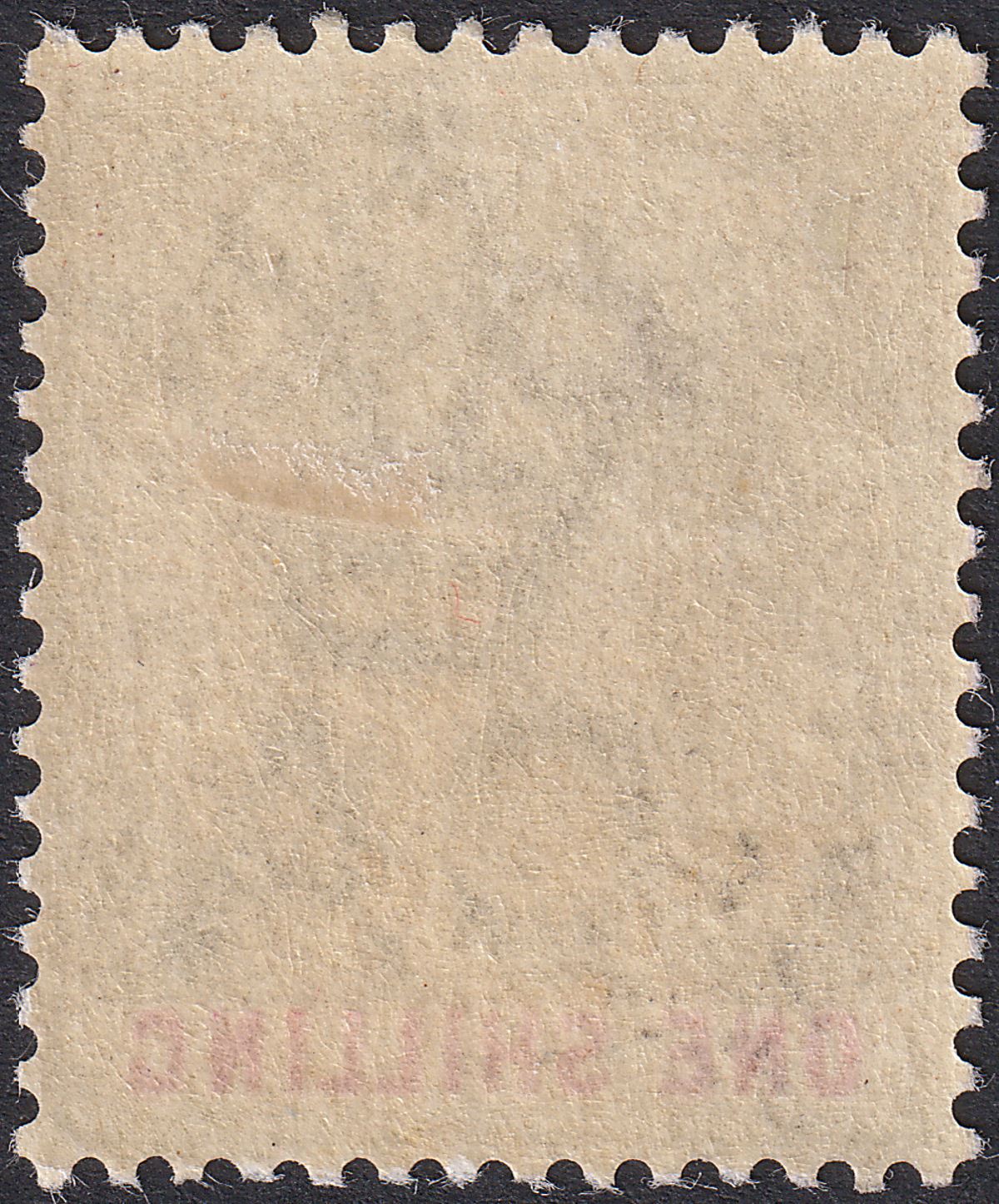 Gibraltar 1903 KEVII 1sh Black and Carmine Mint SG51 cat £30