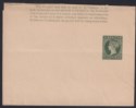 Click for more photos and details Gibraltar 1889 QV 5c Green Postal Stationery Newspaper Wrapper Unused