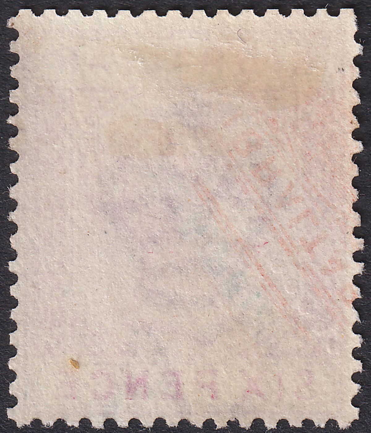 Gibraltar 1898 QV 6d Violet and Red Mint SG44 cat £50