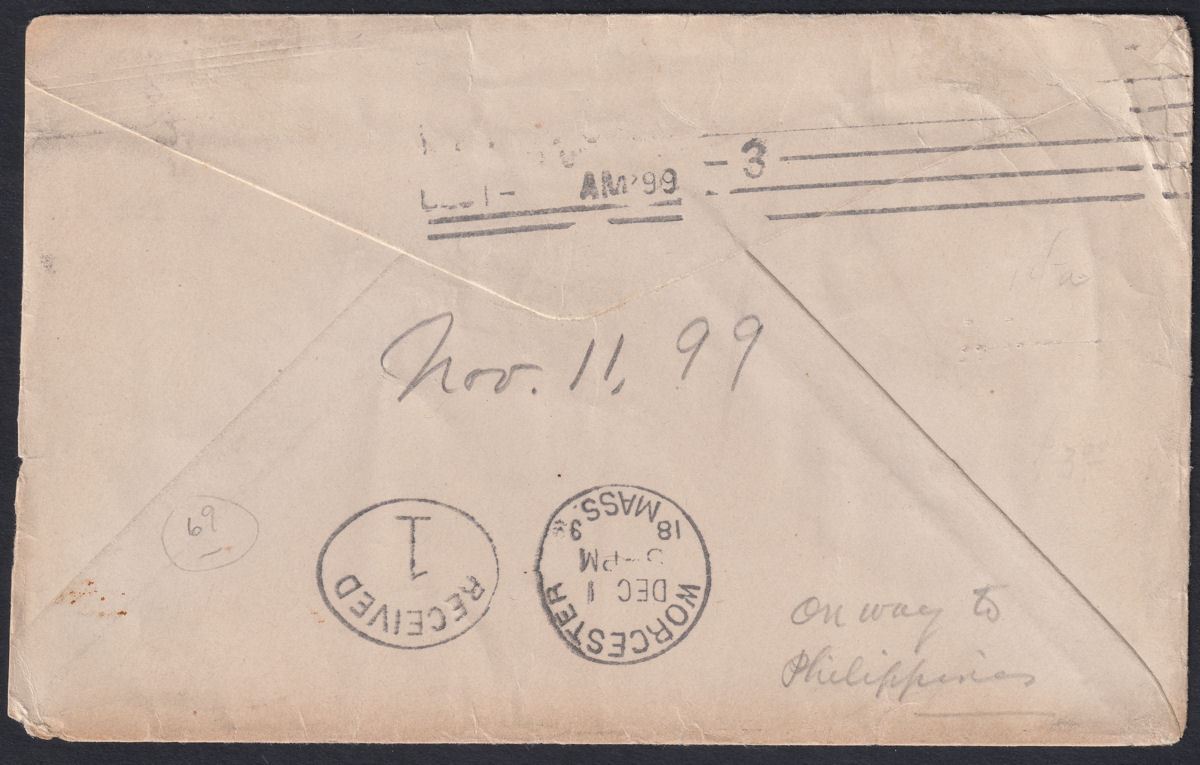 Gibraltar 1899 QV 2½d Ultramarine Used SG42 on Brooklyn Daily Eagle Cover to USA