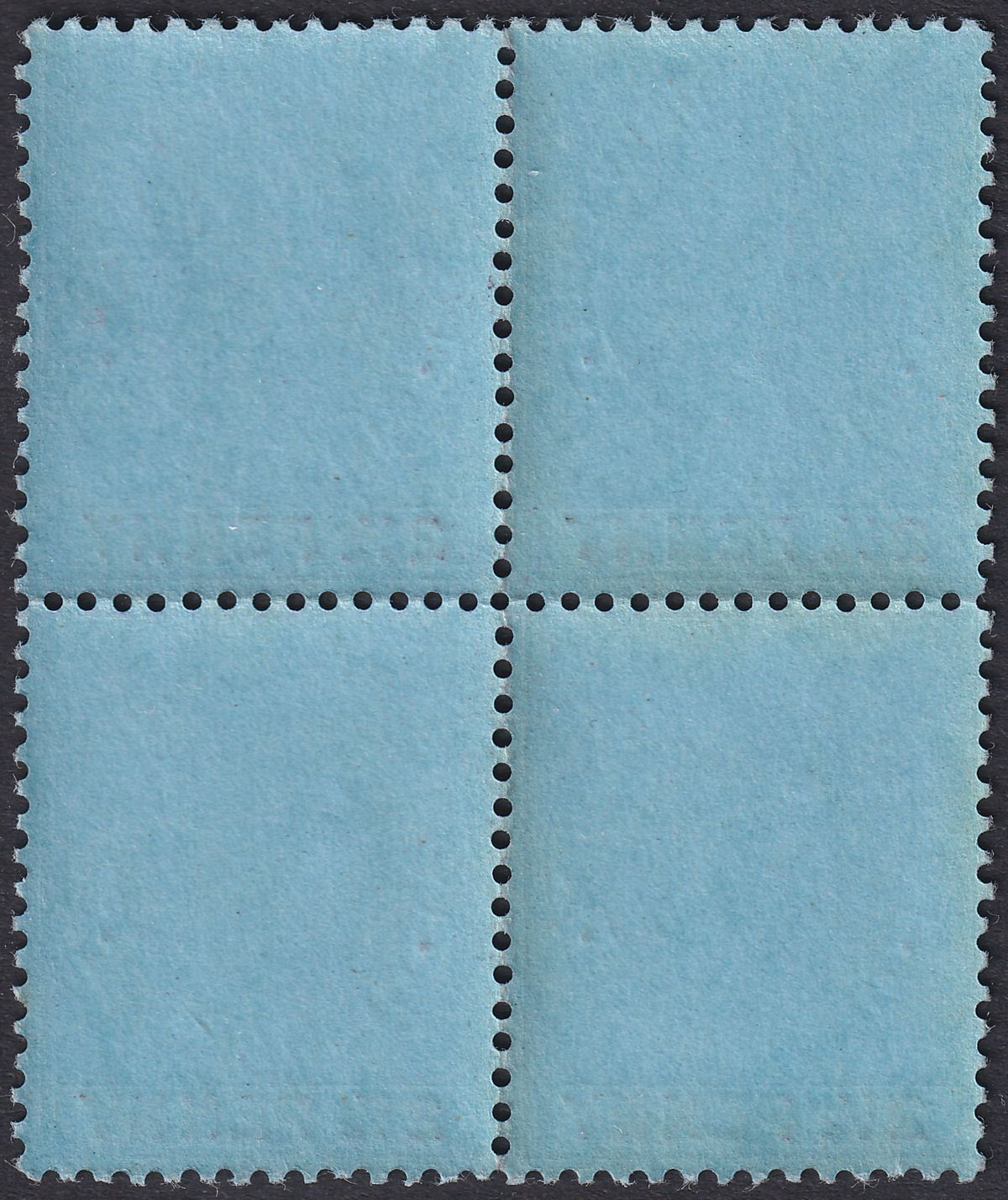 Gibraltar 1907 KEVII 2½d Purple + Black on Blue Block of 4 UM Mint SG59 cat £180