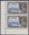 Click for more photos and details Gibraltar 1935 KGV Silver Jubilee 2d Extra Flagstaff Variety Mint SG114a cat £75