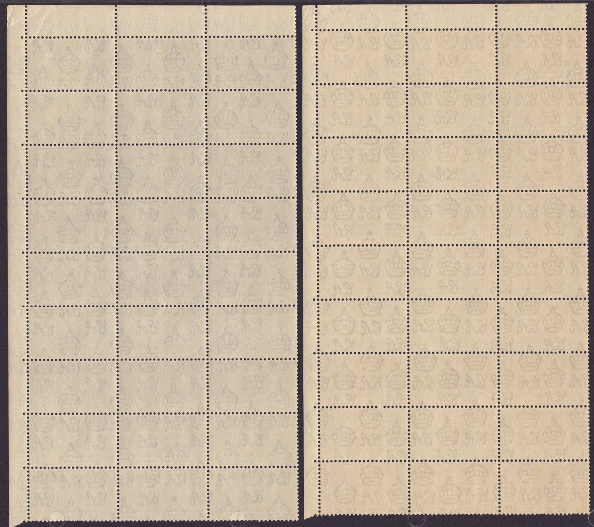 Gold Coast 1937 KGVI Coronation Block Set Mint SG117-119 cat £189