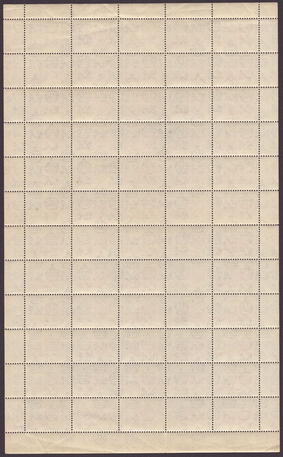 Gold Coast 1952 Queen Elizabeth II ½d Full Sheets of 60 Plate No Selection Mint