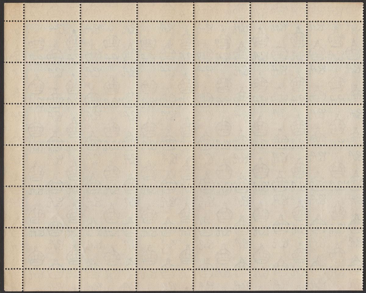 Gold Coast 1941 KGVI Christiansborg 1sh3d Block of 36 Mint SG129 cat £80
