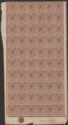 Gold Coast 1922 KGV 1d Chocolate-Brown Plate 1 Block of 60 Mint SG87 FAULTS