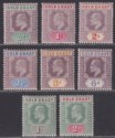 Click for more photos and details Gold Coast 1902 King Edward VII Set to 2sh Mint SG38-45 cat £135