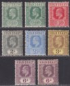 Click for more photos and details Gold Coast 1907 King Edward VII Set to 6d Mint SG59-64 + SG64a