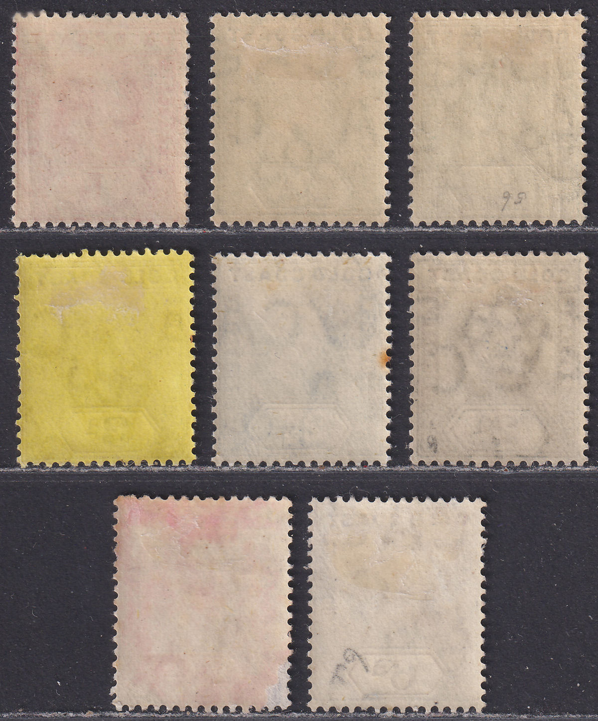 Gold Coast 1907 King Edward VII Set to 6d Mint SG59-64 + SG64a