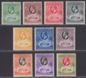 Click for more photos and details Gold Coast 1928 King George V Christiansborg Castle Set Mint SG103-112 cat £120