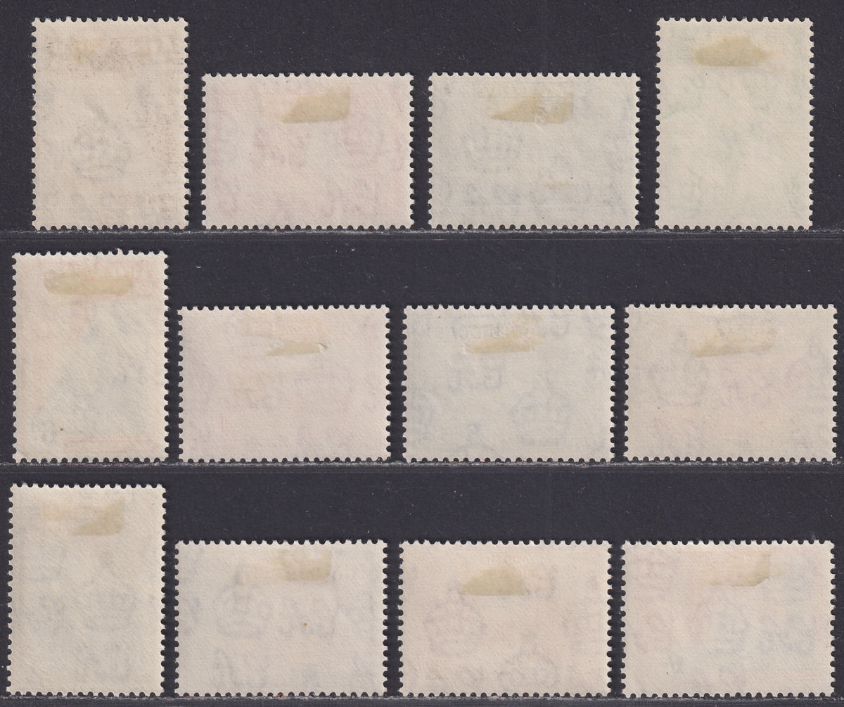 Gold Coast 1948 King George VI Set Mint SG135-146 cat £85