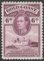 Gold Coast 1938 KGVI Christiansborg 6d perf 12 Mint SG126