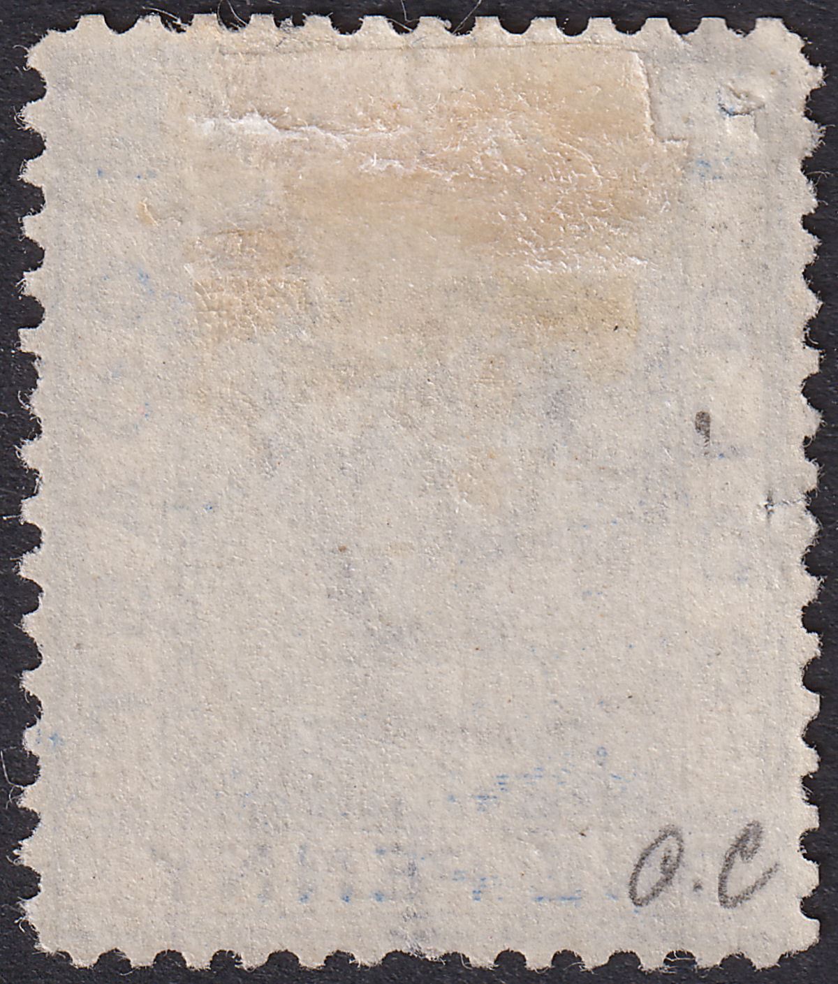 Gold Coast 1876 QV 1d Blue perf 14 Mint SG5 cat £55 SERIOUS TEAR