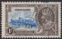Gold Coast 1935 KGV Silver Jubilee 1d Variety Extra Flagstaff Used SG113a c£130