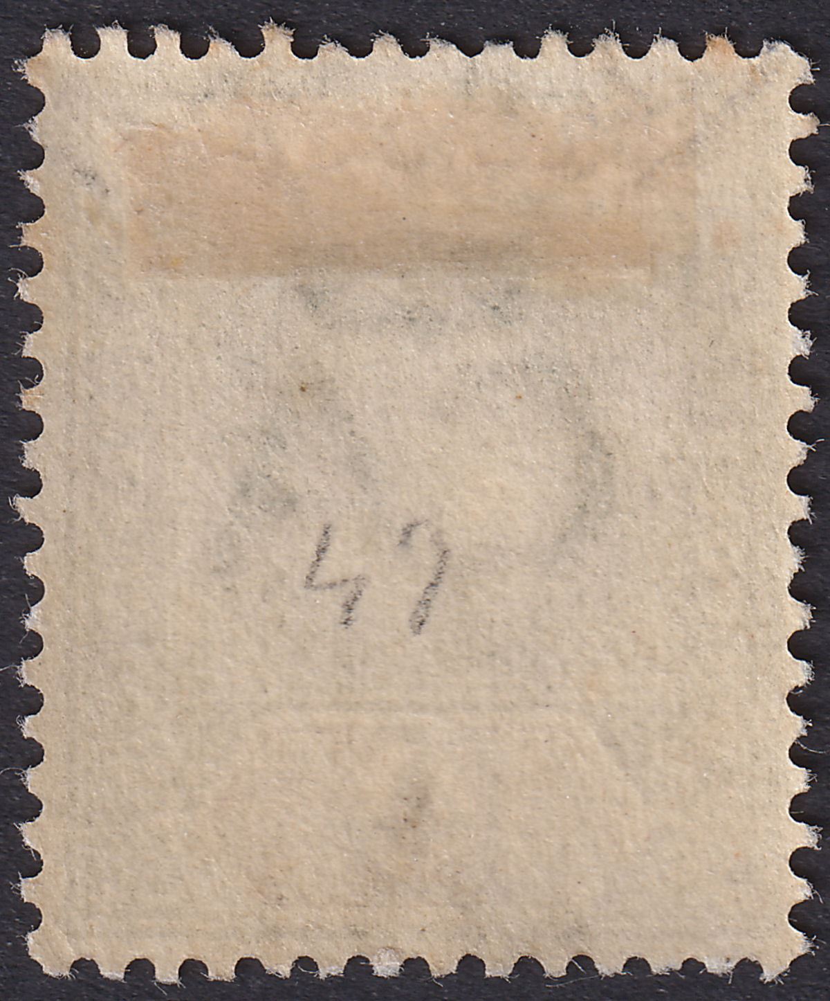 Gold Coast 1902 KEVII 10sh Green and Brown Used* SG47 bogus postmark