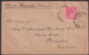 Click for more photos and details Gold Coast 1910 KEVII 1d Used on Cover Accra Crown Postmark to Bristol, England