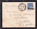 Click for more photos and details Gold Coast 1933 KGV 3d Used on Mourning Cover to Switzerland w PAQUEBOT Postmark