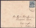 Click for more photos and details Gold Coast 1934 KGV 2d Used on Cover Accra to Edinburgh, Scotland