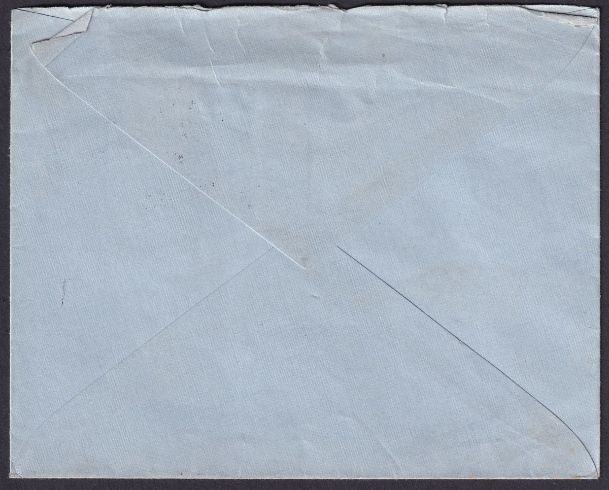 Gold Coast 1937 KGV 6d Used on Accra - Nigeria First Flight Cover to UK