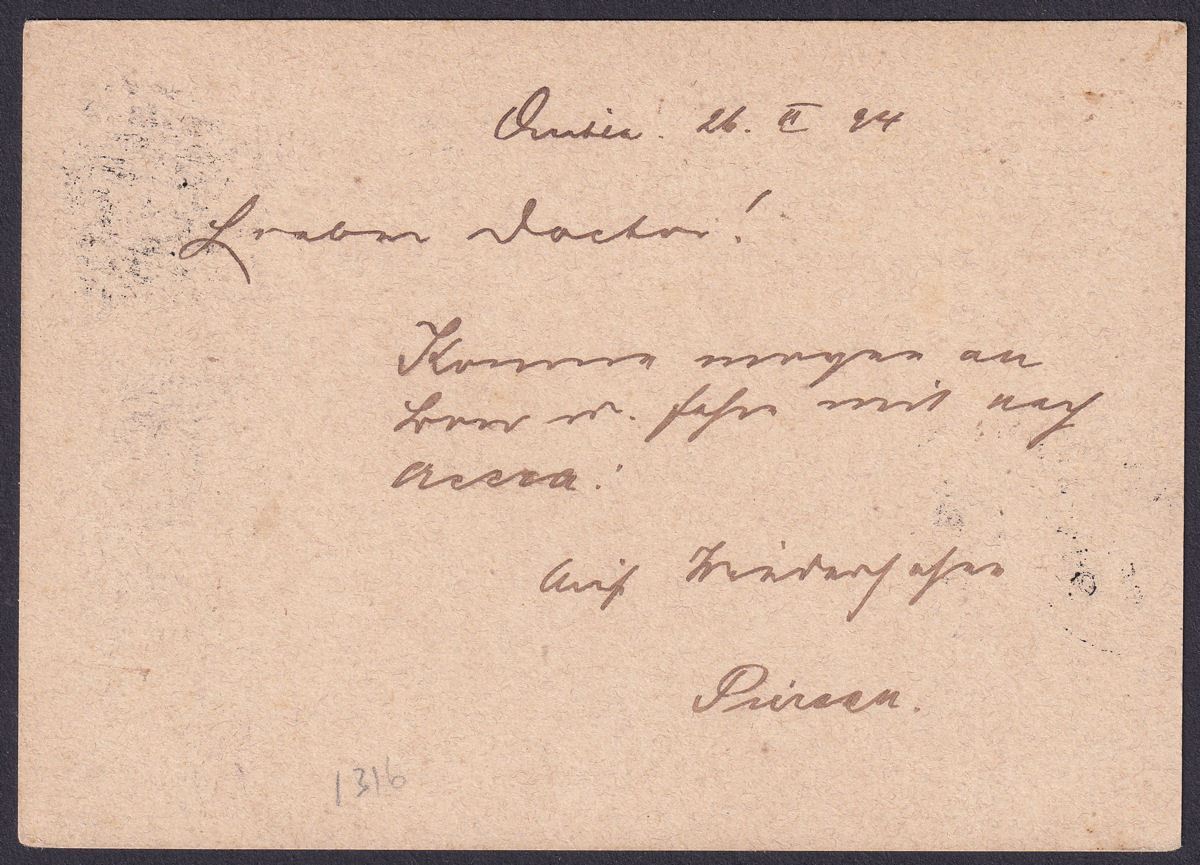 Gold Coast 1894 QV ½d Postal Stationery Postcard Used with QUITTAH Postmark