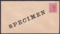Click for more photos and details Gold Coast 1899 QV SPECIMEN Overprint 1d Red Postal Stationery Cover Unused