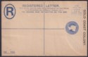 Click for more photos and details Gold Coast 1894 QV 2d Registered Postal Stationery Cover Unused Size G