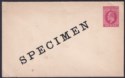Click for more photos and details Gold Coast 1904 KEVII SPECIMEN Overprint 1d Red Postal Stationery Cover Unused